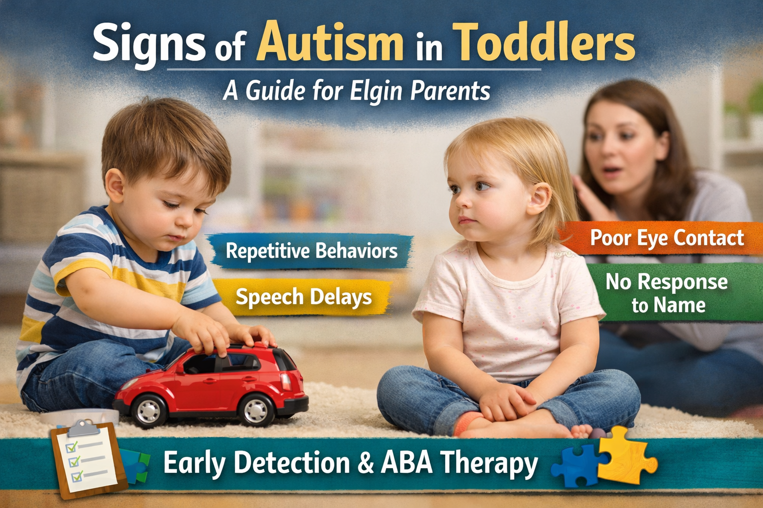Signs of Autism in Toddlers: A Guide for Elgin Parents