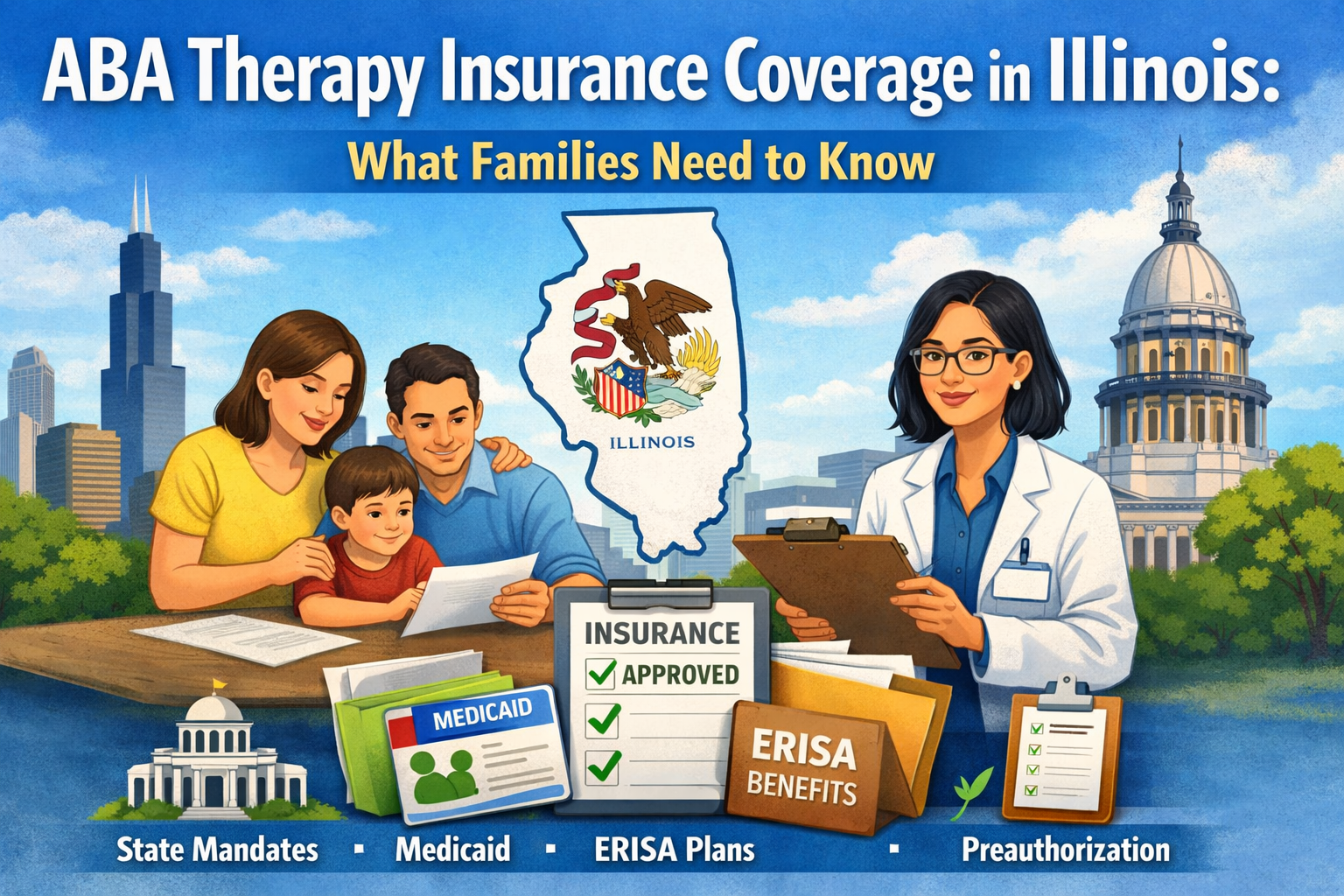 ABA Therapy Insurance Coverage in Illinois